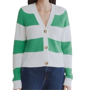 Design365 Varsity Striped Cardigan